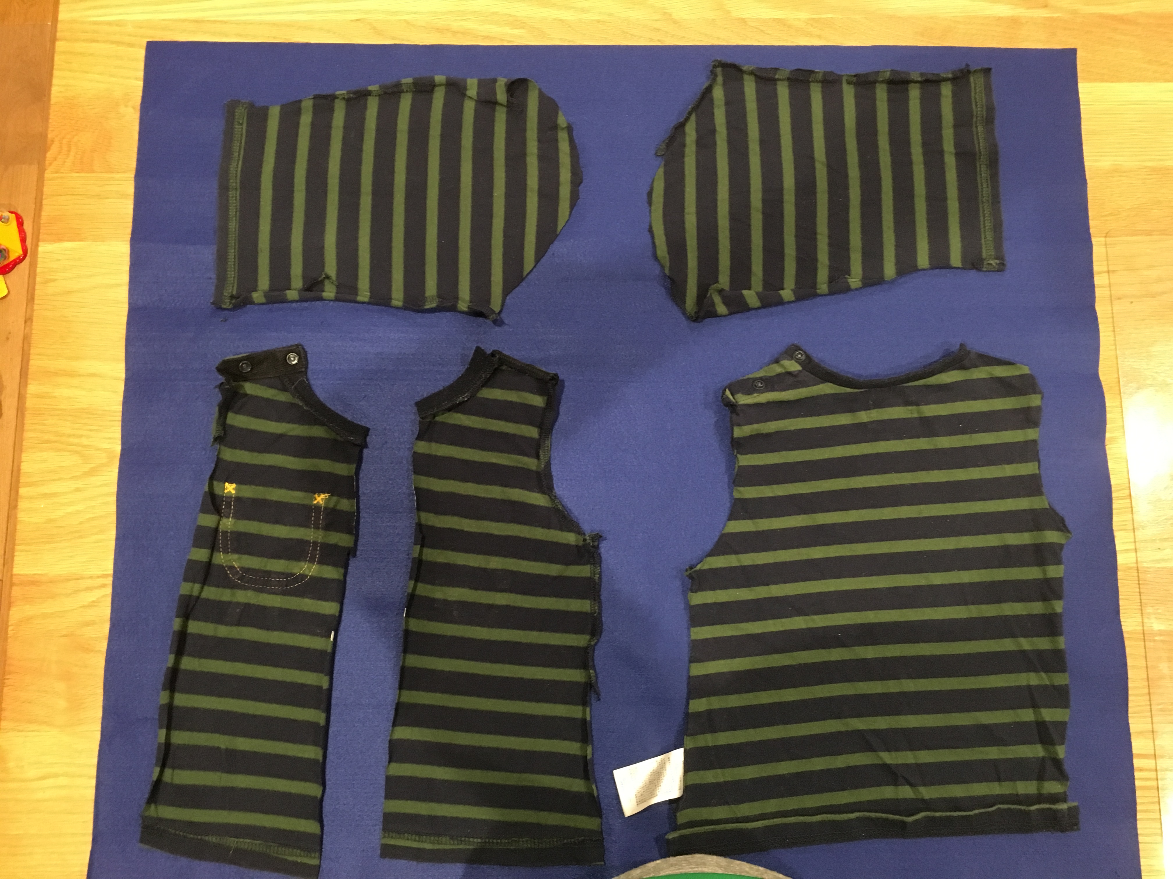 パトレンジャー衣装の作り方 超簡単 2時間で完成 がんプリ